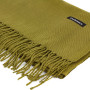 Жіночий кашеміровий шарф Cashmere S92019, оливковий