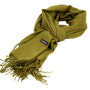 Жіночий кашеміровий шарф Cashmere S92019, оливковий