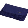 Жіночий кашеміровий шарф Cashmere S92010, темно-синій