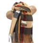 Женский шерстяной шарф Sky Cashmere S176008, цвет Burberry durk