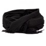 Женский кашемировый шарф LuxWear S128011 черный