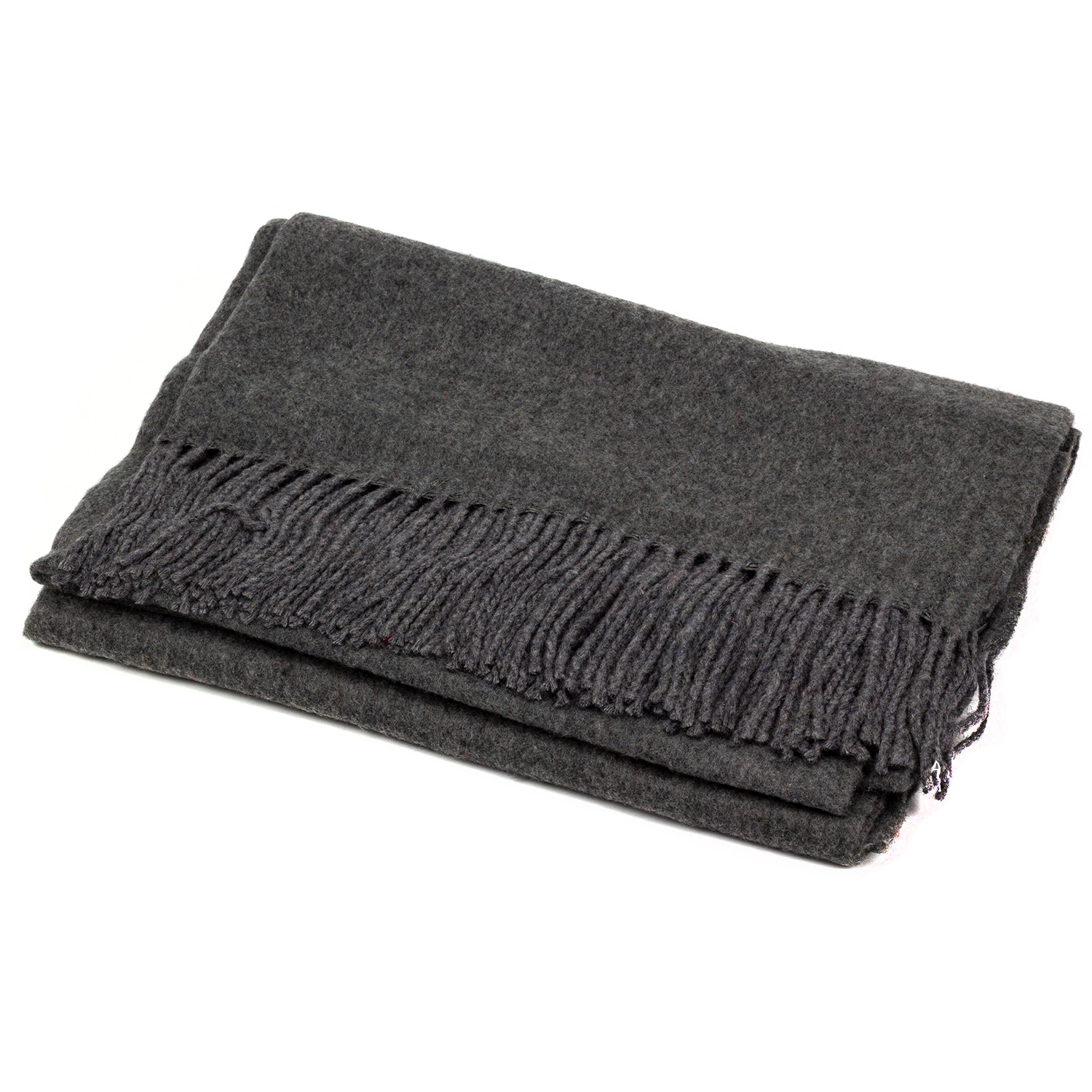 Женский кашемировый шарф LuxWear S128013 серый