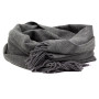 Женский кашемировый шарф LuxWear S128013 серый