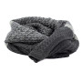 Женский вязаный шарф LuxWear S19506 серый