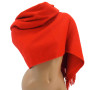 Женский кашемировый шарф LuxWear S128007 Красный