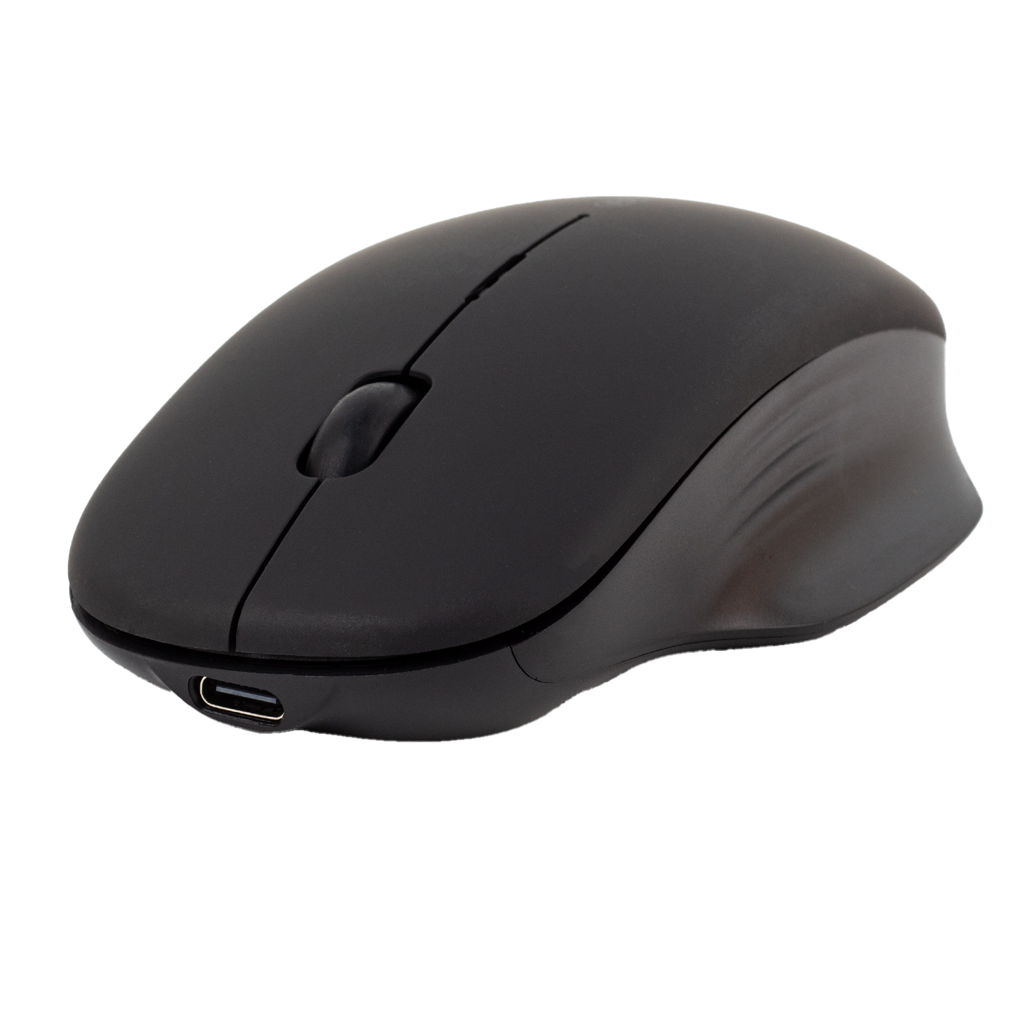 Бездротова миша Inphic M1BL GEN2 USB 2.4G, акумуляторна, тиха, чорна
