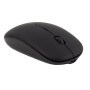Бездротова миша Inphic M1BL GEN2 USB 2.4G, акумуляторна, тиха, чорна