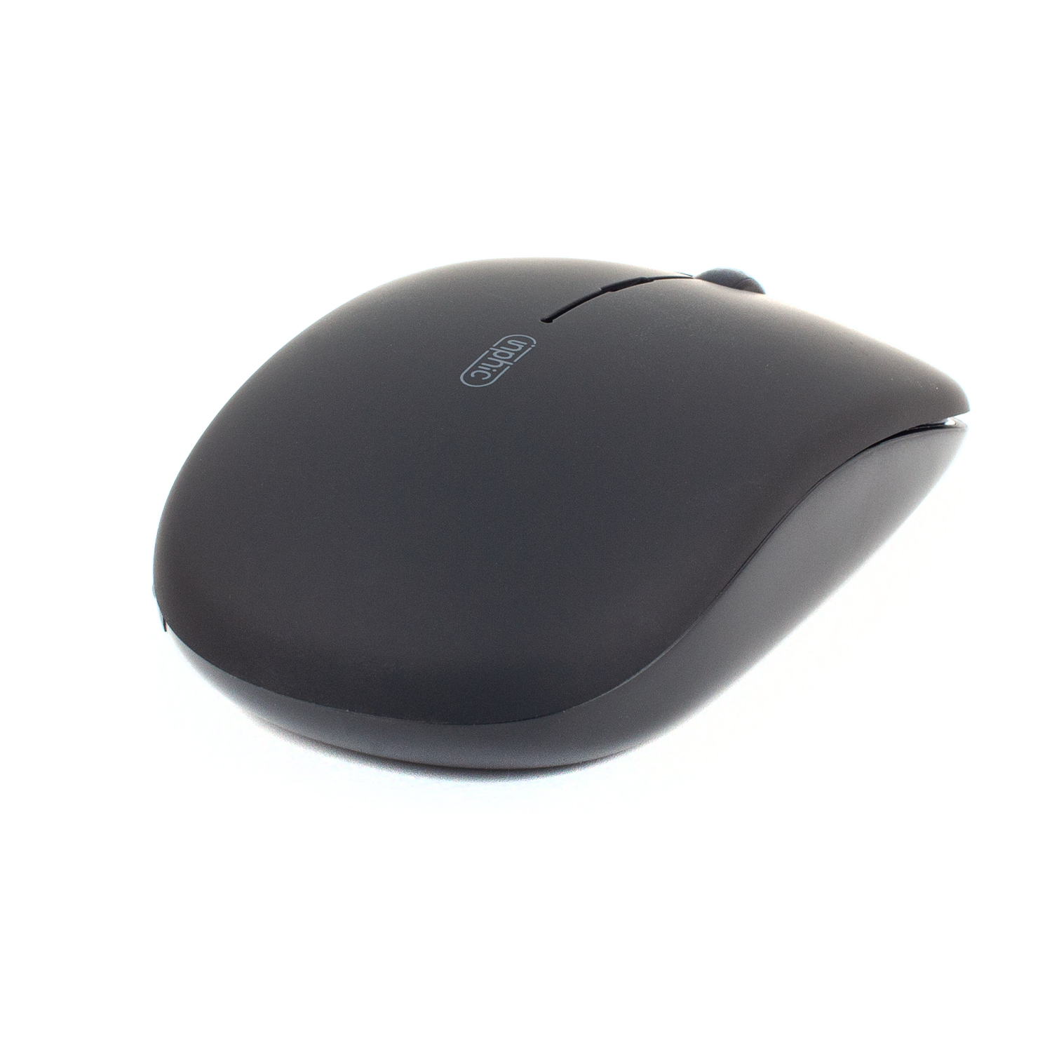 Бездротова миша Inphic M1BL GEN2 USB 2.4G, акумуляторна, тиха, чорна