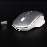 Беспроводная мышь Inphic M1GR GEN2 USB 2.4G, серая