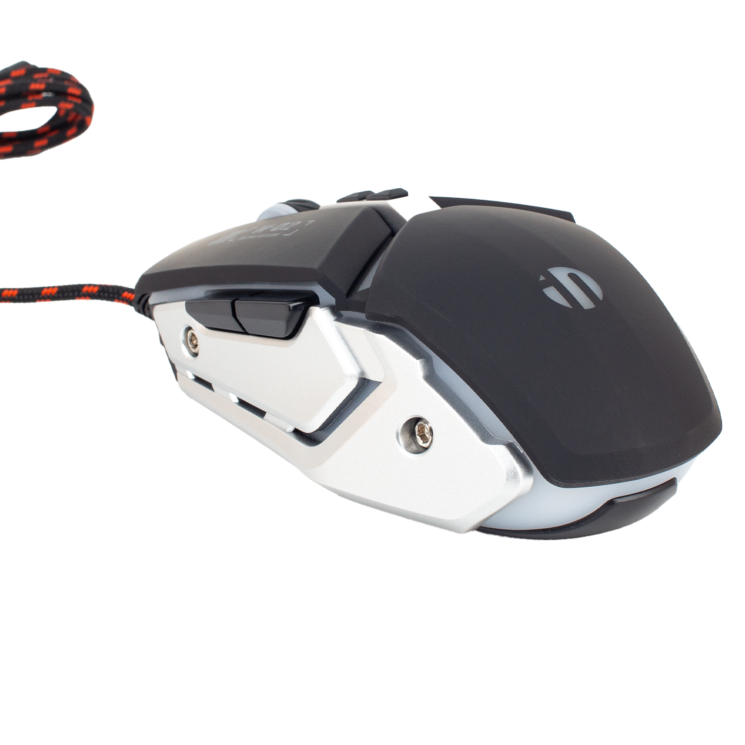 Комп'ютерна миша ігрова Inphic W2BL USB, 8800 DPI, RGB підсвітка, чорна