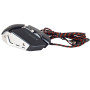 Комп'ютерна миша ігрова Inphic W2BL USB, 8800 DPI, RGB підсвітка, чорна
