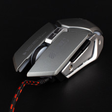 Ігрова комп'ютерна миша Inphic W2GR USB, 8800 DPI, сіра