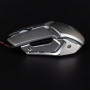 Комп'ютерна миша ігрова Inphic W2GR USB, 8800 DPI, RGB підсвітка, сіра