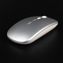 Бездротова миша Inphic M1PROGR USB 2.4G + bluetooth, акумуляторна, тиха, сіра