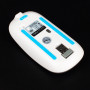 Бездротова миша Inphic M1PROGR USB 2.4G + bluetooth, акумуляторна, тиха, сіра