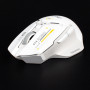 Бездротова ігрова миша Inphic IN9 PAW3311 12000 DPI, Bluetooth 5.0 + 2.4G + Type-C, Silent, біла