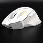 Бездротова ігрова миша Inphic IN9 PAW3311 12000 DPI, Bluetooth 5.0 + 2.4G + Type-C, Silent, біла