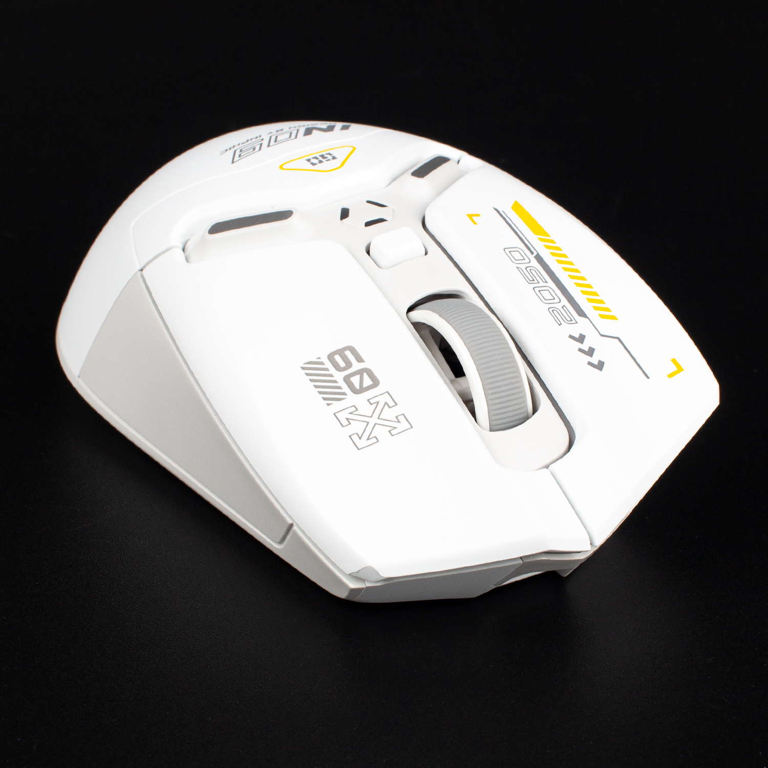 Бездротова ігрова миша Inphic IN9 PAW3311 12000 DPI, Bluetooth 5.0 + 2.4G + Type-C, Silent, біла