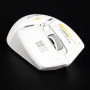 Бездротова ігрова миша Inphic IN9 PAW3311 12000 DPI, Bluetooth 5.0 + 2.4G + Type-C, Silent, біла