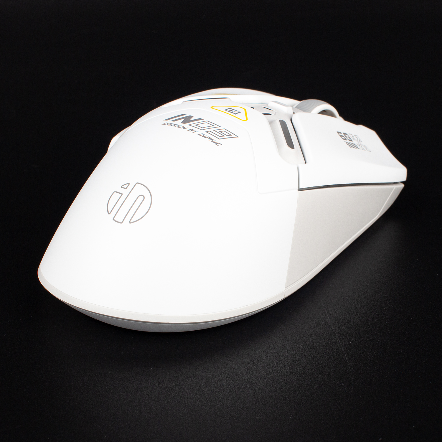 Бездротова ігрова миша Inphic IN9 PAW3311 12000 DPI, Bluetooth 5.0 + 2.4G + Type-C, Silent, біла