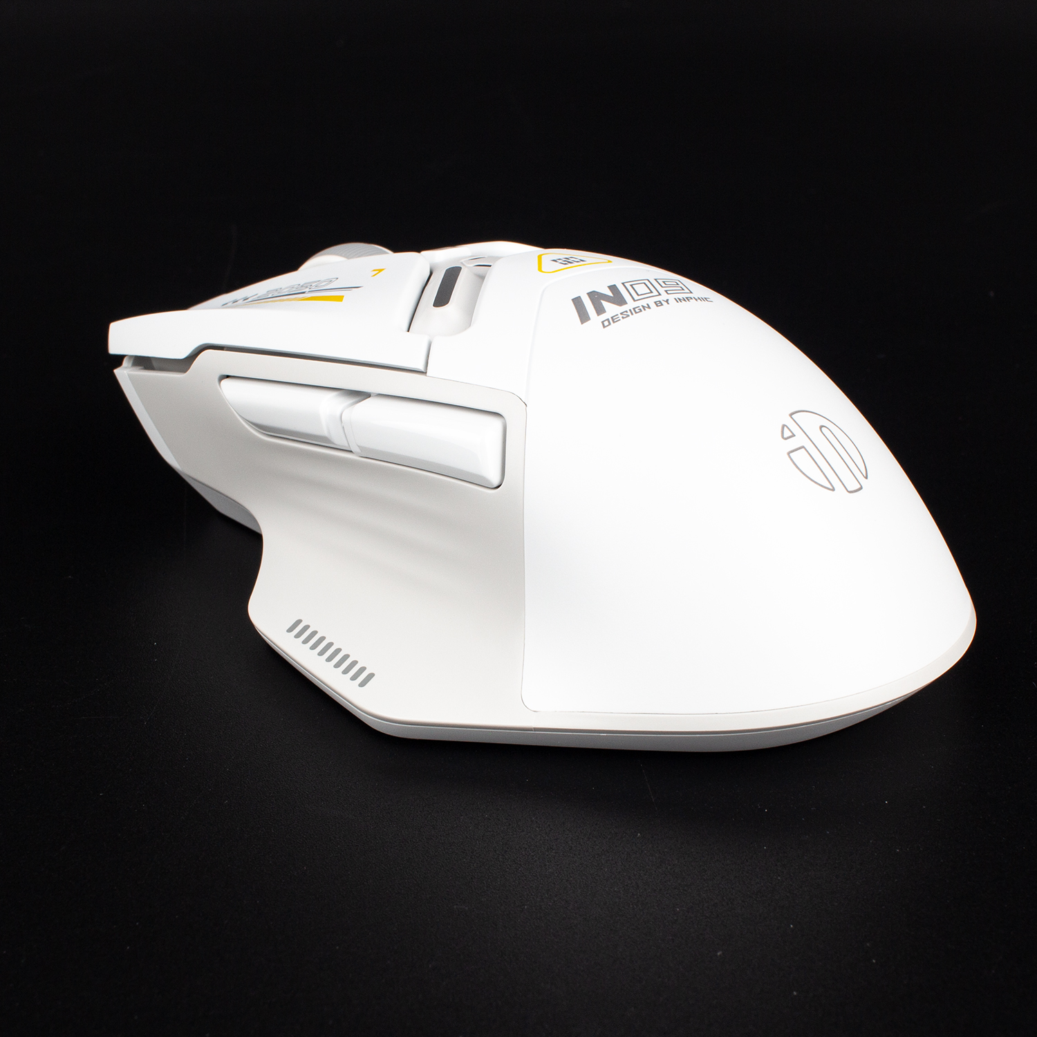 Бездротова ігрова миша Inphic IN9 PAW3311 12000 DPI, Bluetooth 5.0 + 2.4G + Type-C, Silent, біла
