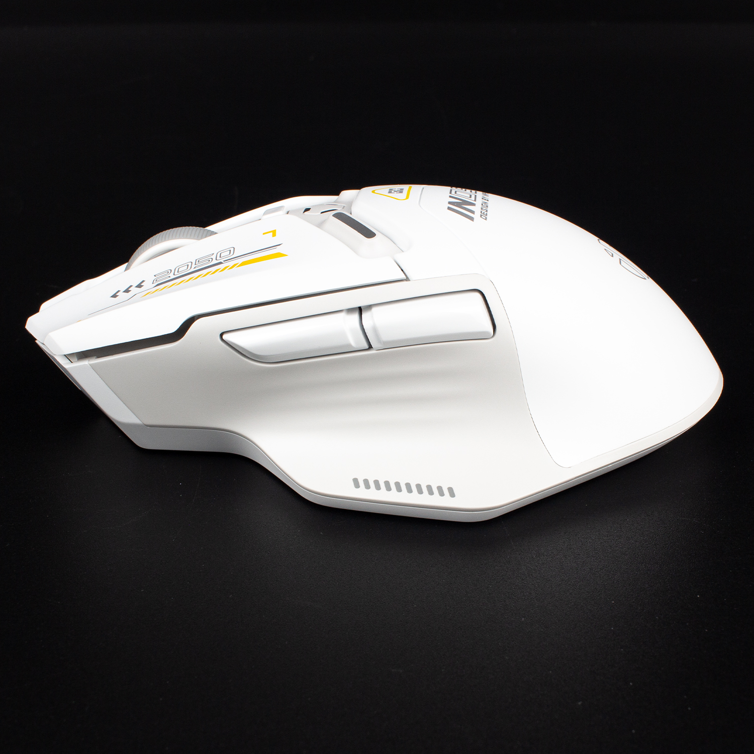 Бездротова ігрова миша Inphic IN9 PAW3311 12000 DPI, Bluetooth 5.0 + 2.4G + Type-C, Silent, біла