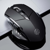 Комп'ютерна бездротова миша Inphic PM6001, чорна