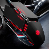 Компьютерная мышь игровая Inphic  PW2BL, черная