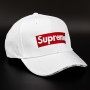 Кепка Supreme унісекс AA2506 біла