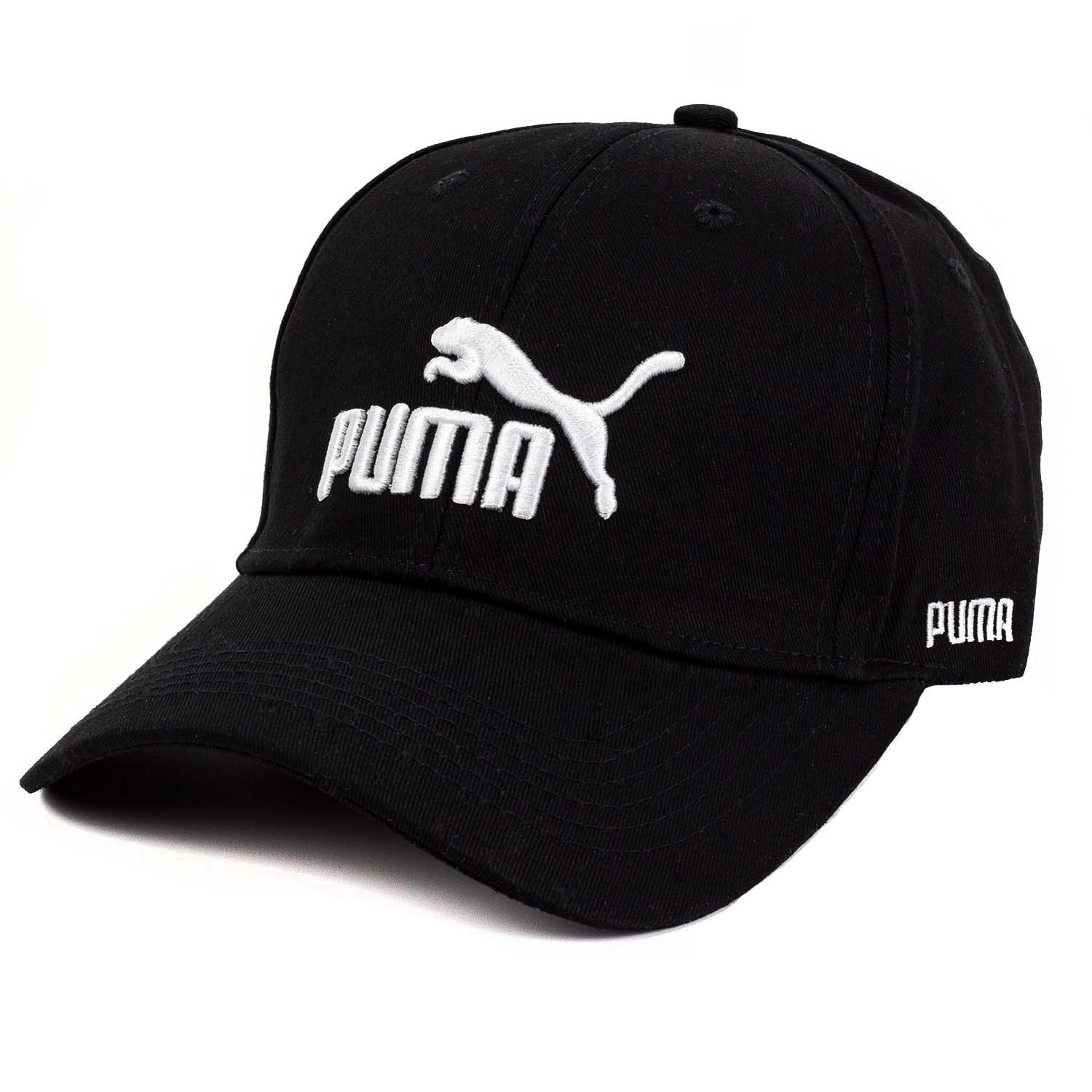 Кепка Puma унисекс AA2502 черная c белым
