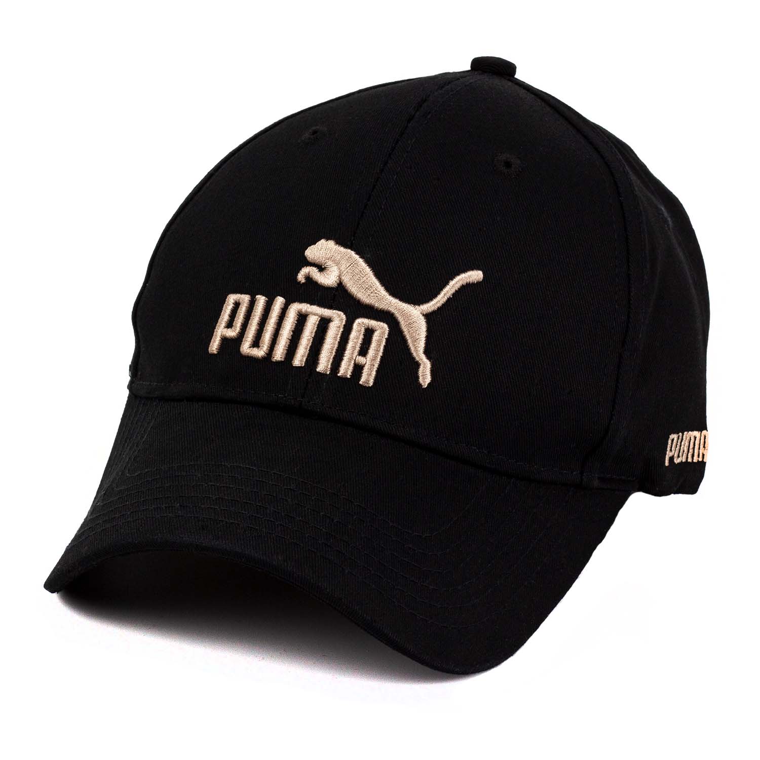 Кепка Puma унисекс AA2503 черная c золотистым
