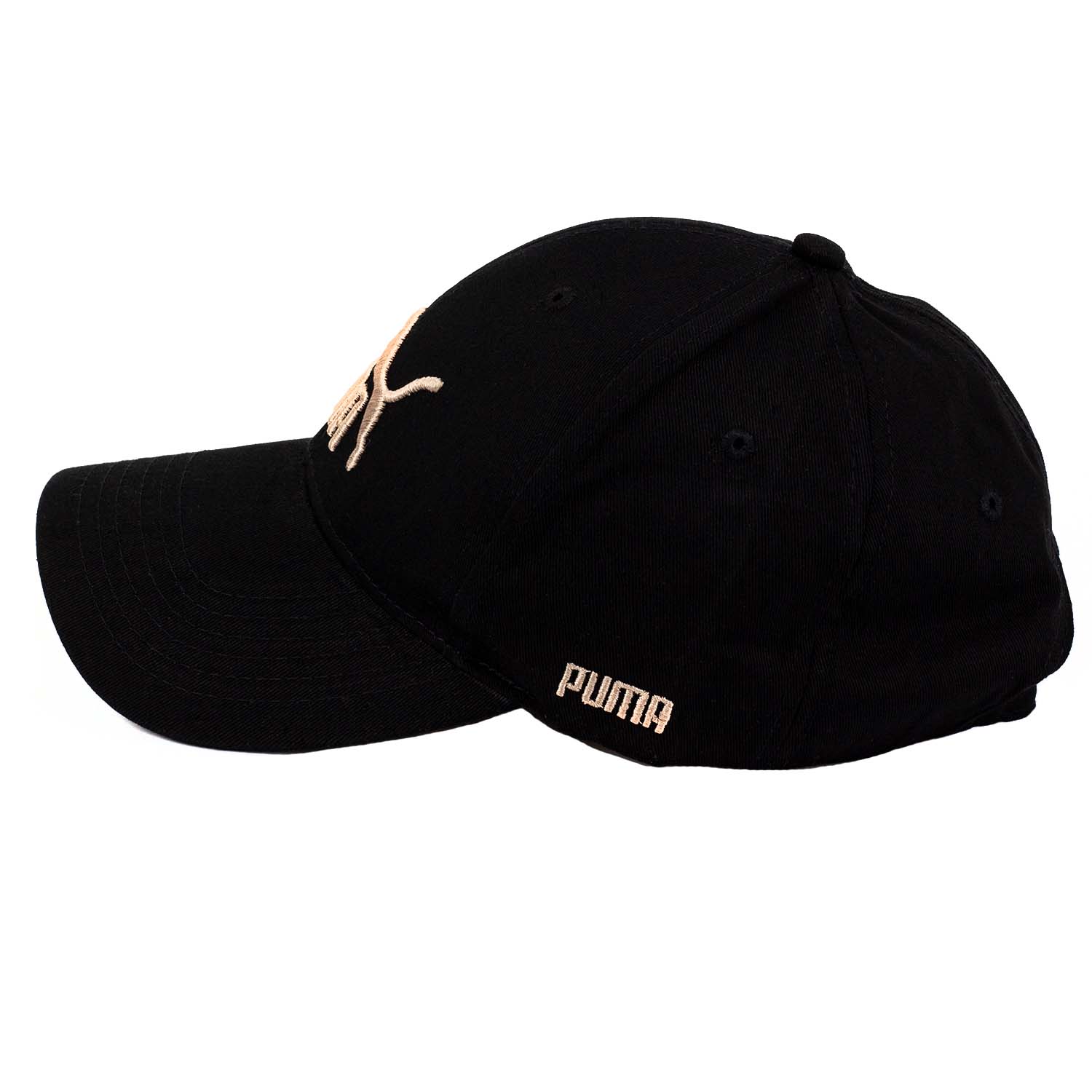 Кепка Puma унисекс AA2503 черная c золотистым