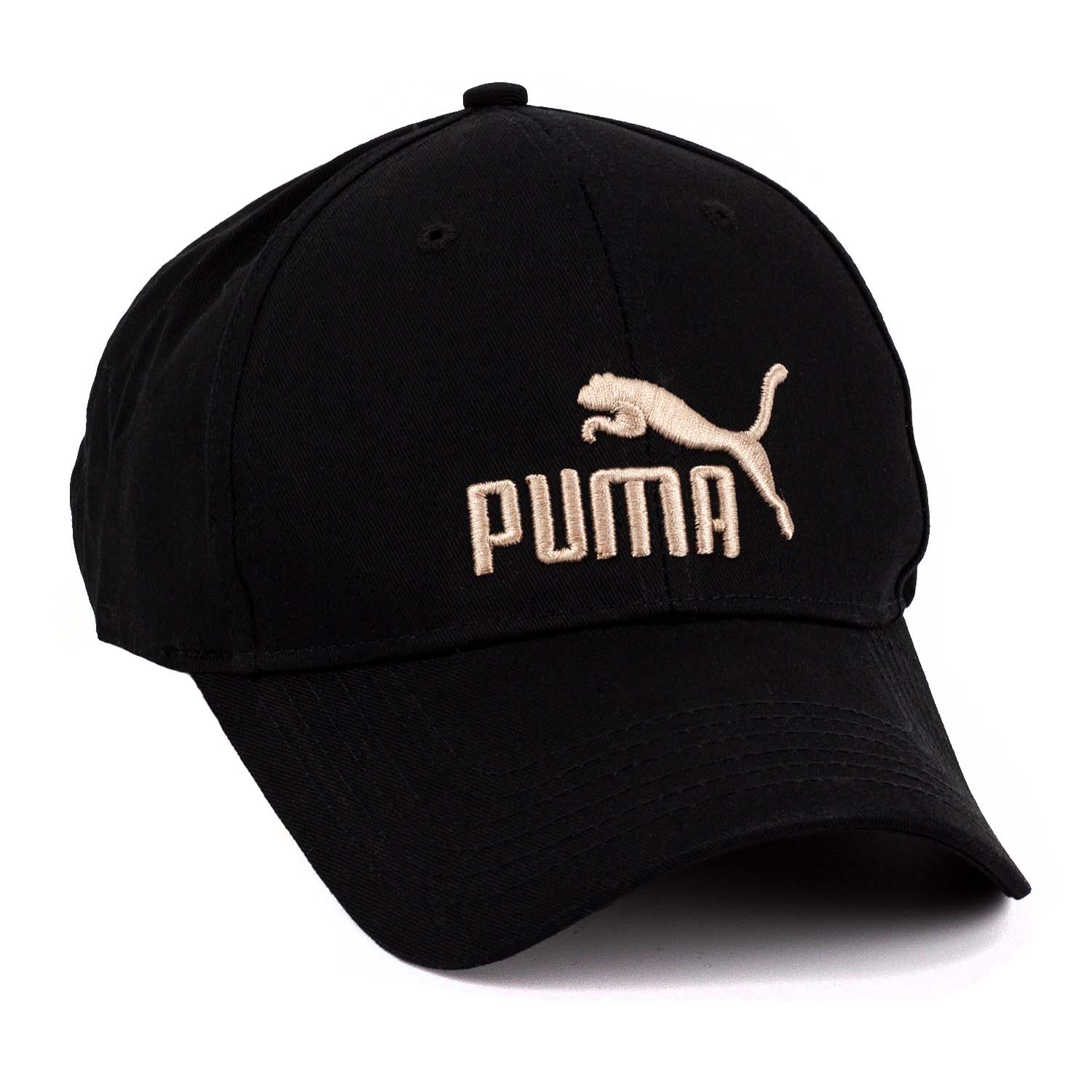 Кепка Puma унисекс AA2503 черная c золотистым
