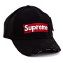 Кепка Supreme унісекс AA2507 чорна