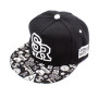 Кепка, бейсболка New Wear АА15001 черная с белым
