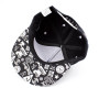 Кепка, бейсболка New Wear АА15001 черная с белым