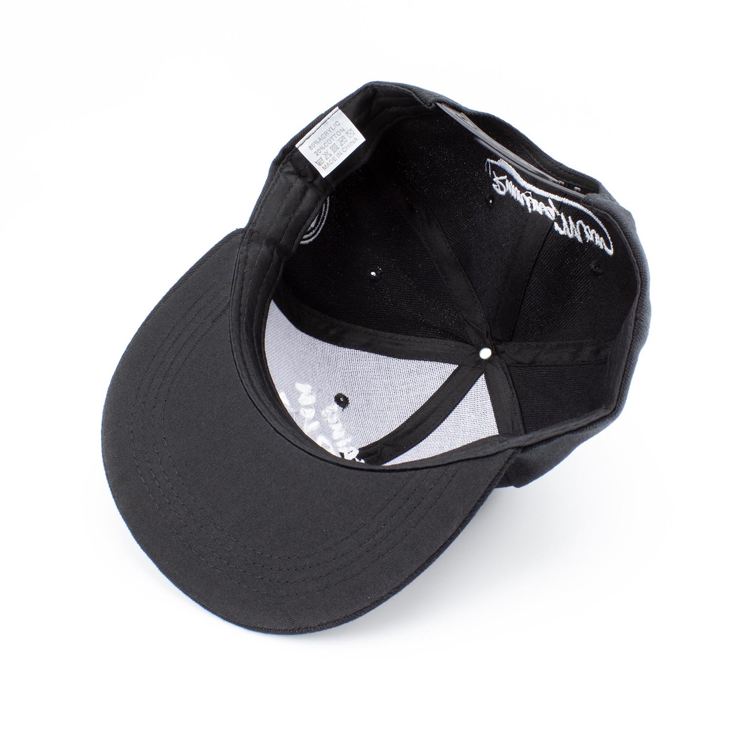 Кепка, бейсболка New Wear АА6001 чорна з білим