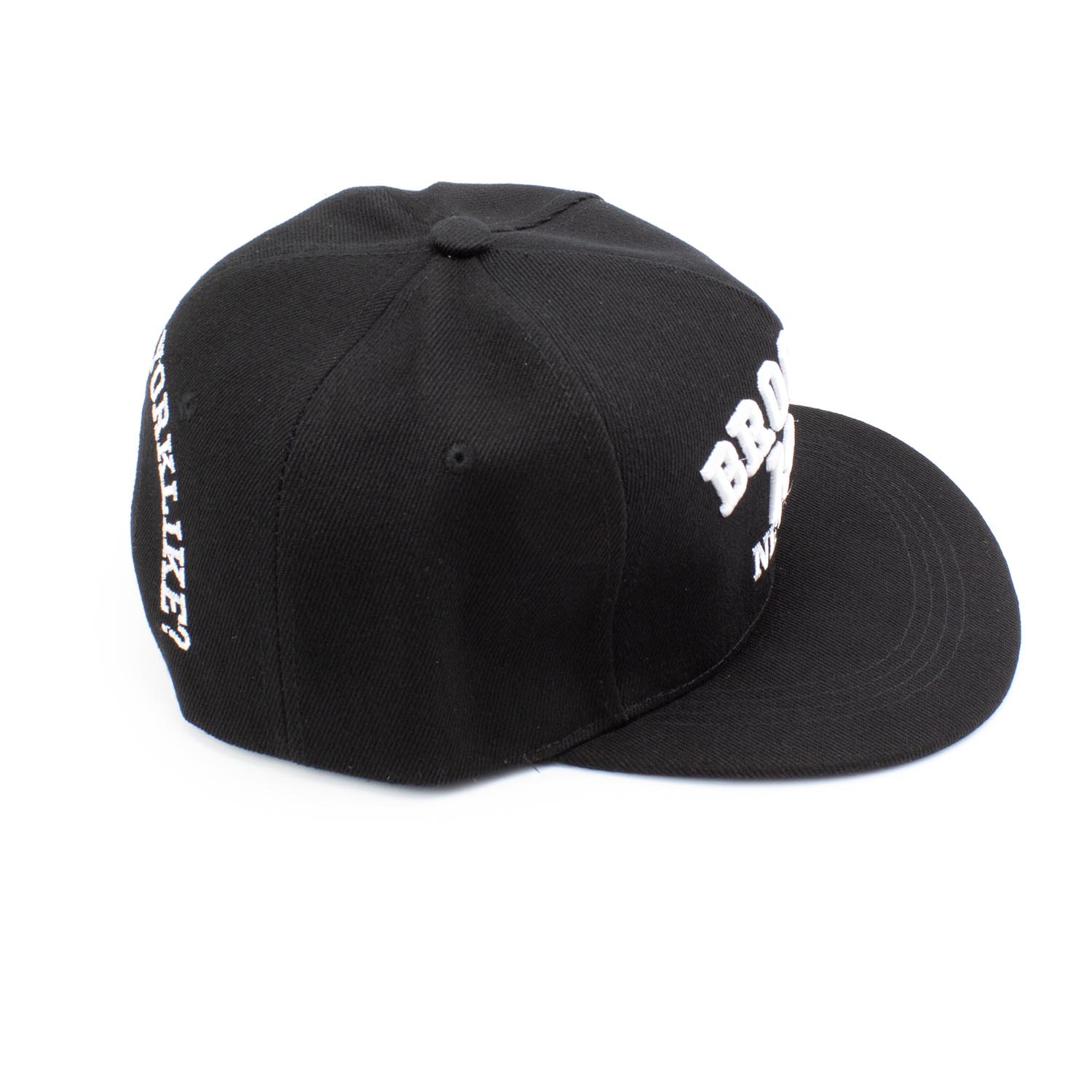 Кепка, бейсболка New Wear АА7001 черная с белым