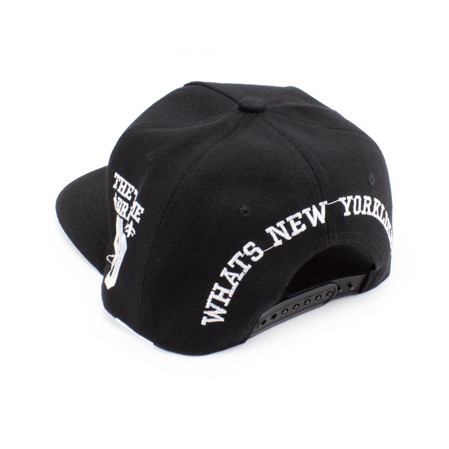 Кепка, бейсболка New Wear АА7001 черная с белым