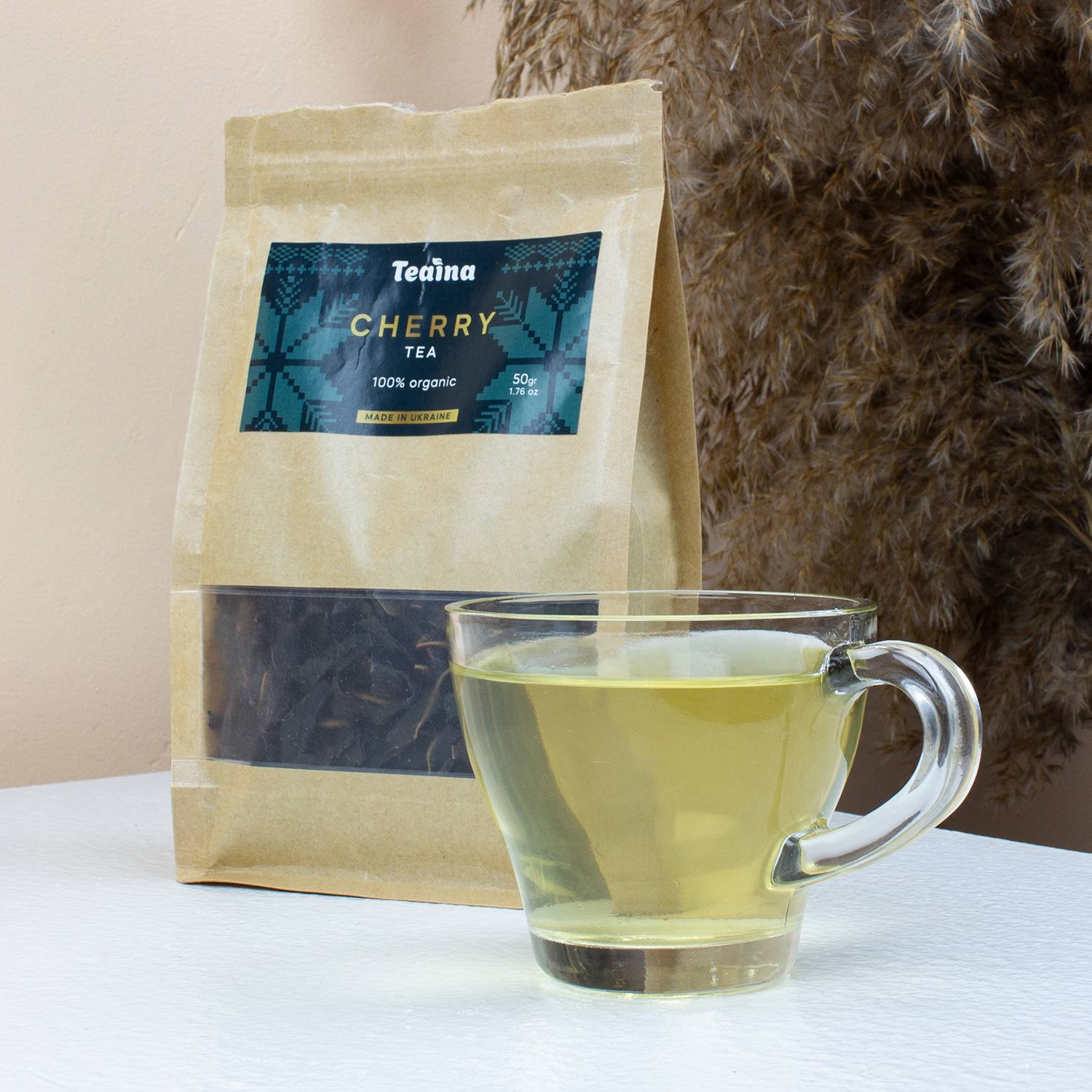 Чай вишневий ферментований Teaina 100 г